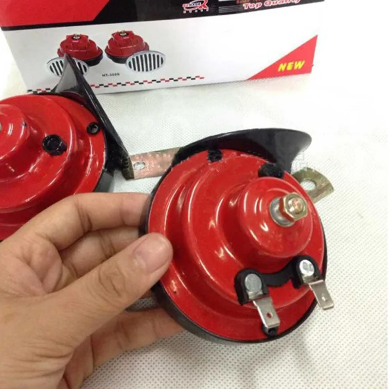 2 шт. универсальный автомобильный гудок громкий Давление клаксон Динамик 12V