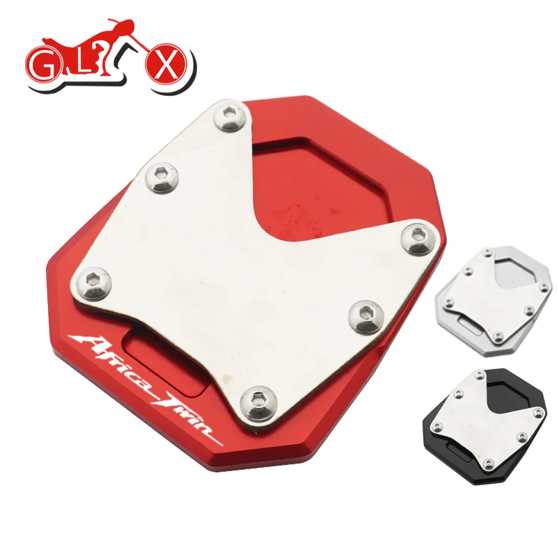 

For Honda Africa Twin Adventure Sports DCT CRF1100L CRF 1100L 1100 L Accessories Side Stand Enlarger Kickstand Enlarge Plate Pad