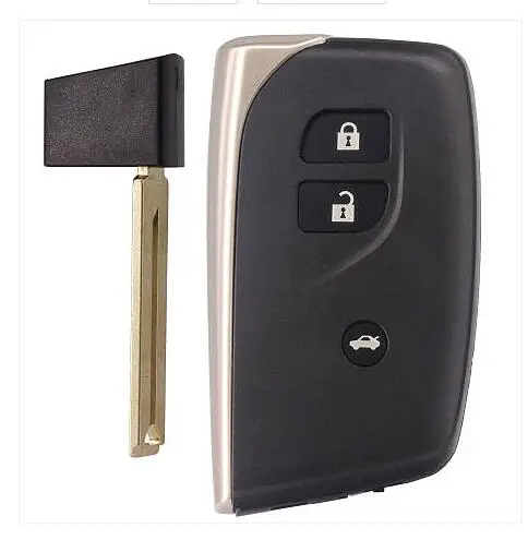 

KEYECU Smart Remote Key Shell Case Fob 3 Button for Lexus LS460 LS600h -FCC: HYQ14ACX