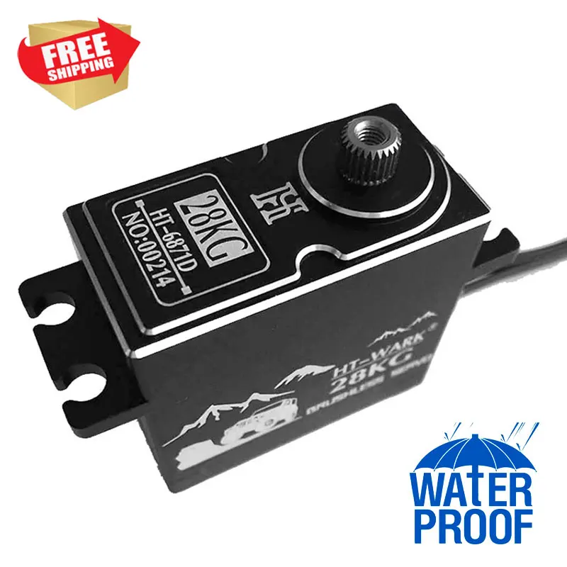 Радиоуправляемый автомобиль HT6871D 28 кг HV бесщеточный металлический сервопривод