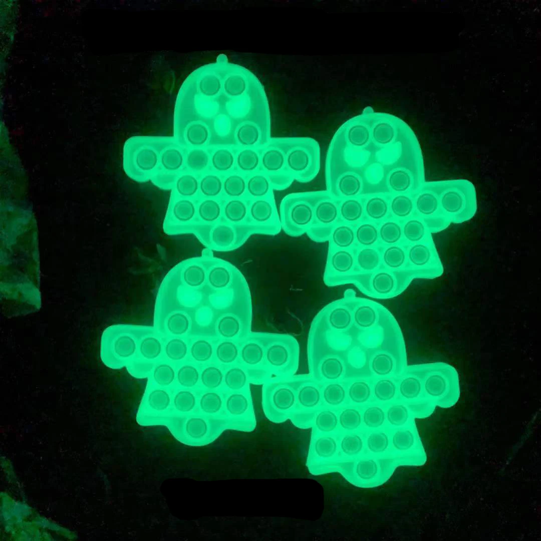 

Halloween Ghost Face Ghost Rodent Extermination Pioneer Elf Easter Luminous Ghost Face Educational Toy Design Popular