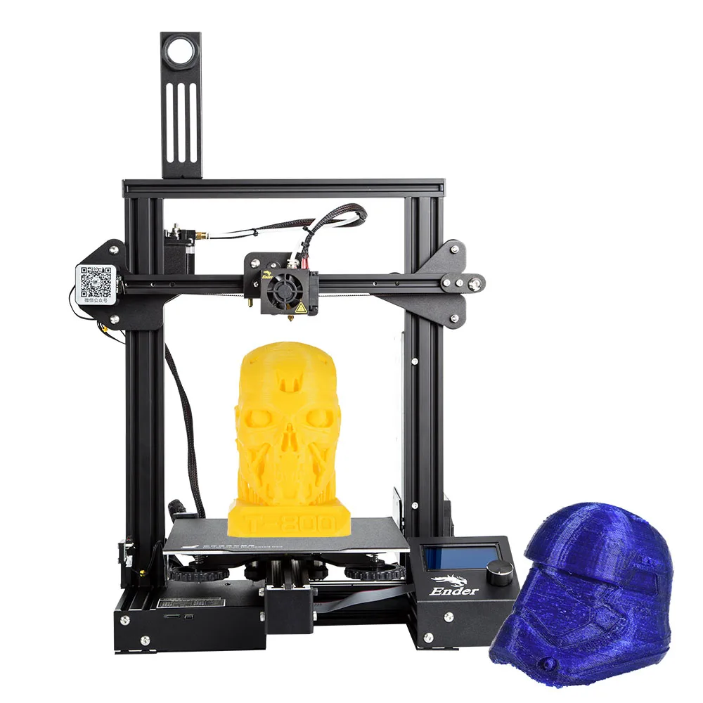 Ender 3 PRO CREALITY 3D Ender-3 PRO 3d принтер Модернизированный магнит сборка пластина восстановление питания печать Ender 3 Pro MeanWell источник питания - Цвет: Ender 3 PRO