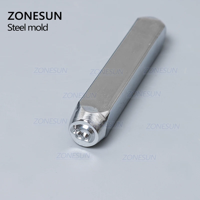 ZONESUN Bear Jewelry Stamping Metal Alphabet LOGO Steel Stamps Mold Marking Tool Punch Die For Gold Ring Bracelet Necklace | Дом и сад