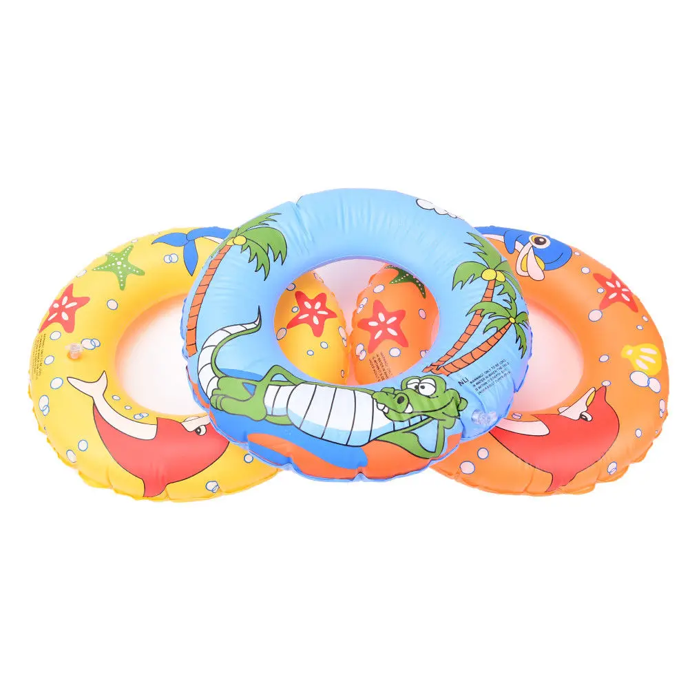 

Outdoor Kids Swimming Rings Beach Water Dolphin Starfish Inflatable Float Circle For Children Pools Water Fun Seat Float Rings