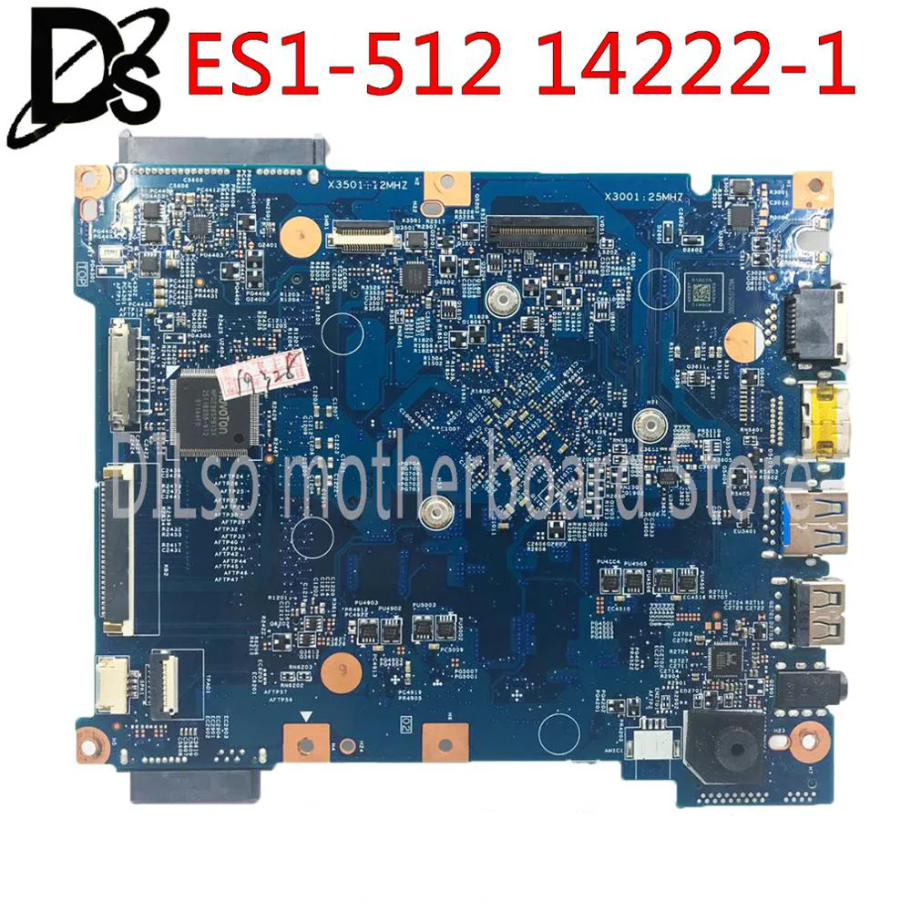 KEFU ES1-512 14222-1материнская плата для Acer Aspire EA53-BM EG52-BM материнская ноутбука N2940U N2840U
