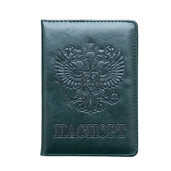 greenrussia Карта мира Обложка для паспорта из искусственной кожи ID карты Дорожный Чехол для билетов пакеты трехмерные обложки для паспорта сумки для хранения - Цвет: greenrussia