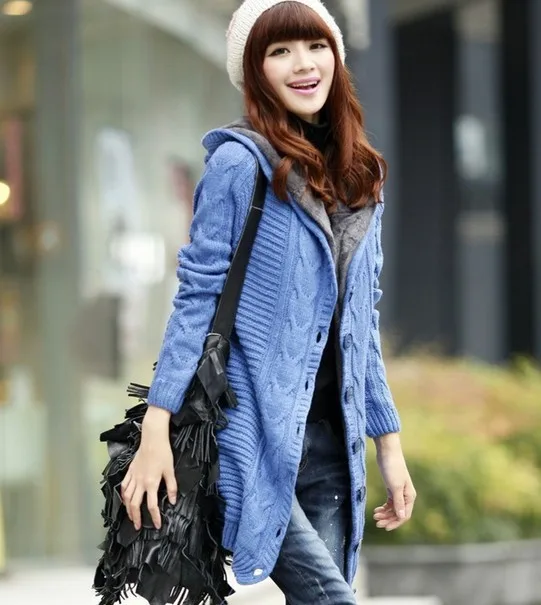 Женский бархатный плотный кардиган на осень зиму Модный женский Однобортный