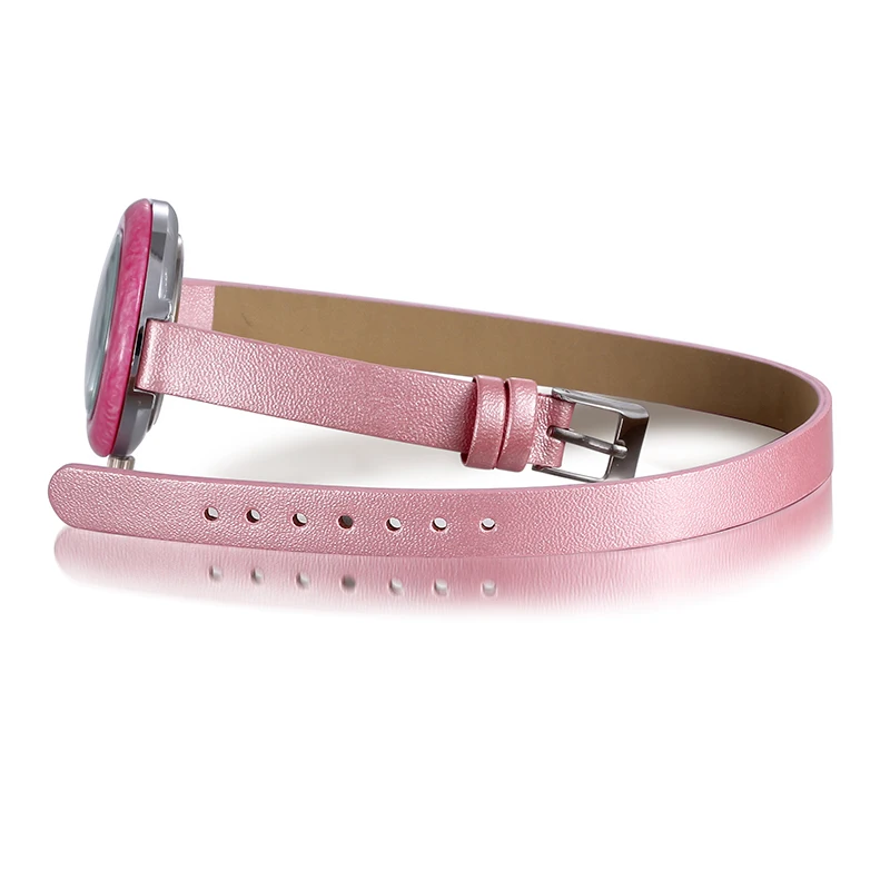 Новое поступление модные кварцевые часы для женщин длинный кожаный ремешок из