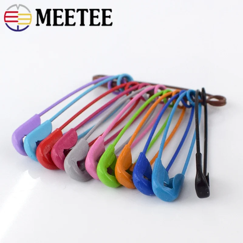 Meetee 100 шт. металлическая Строительная Блокировка безопасная Пряжка сделай сам