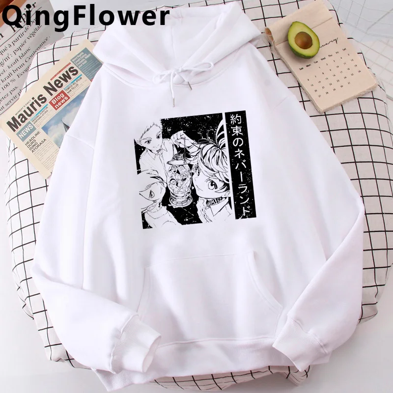 

Anime the Promised Neverland hoodies men y2k aesthetic Korea 2021 men hoddies hoody printed