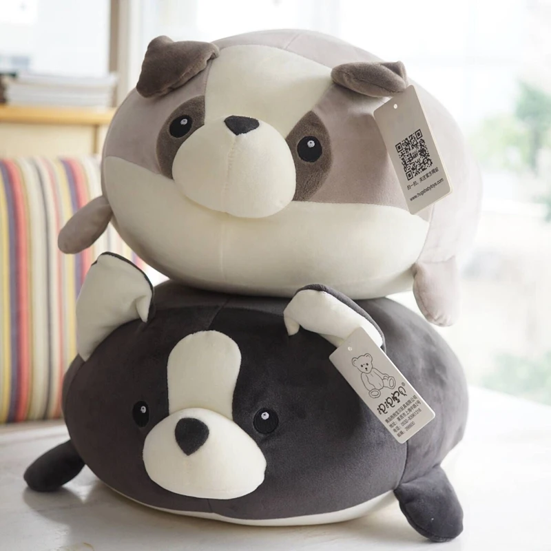 Candice guo плюшевая игрушка кукла мультяшное животное Шиба хаски подушка для собаки