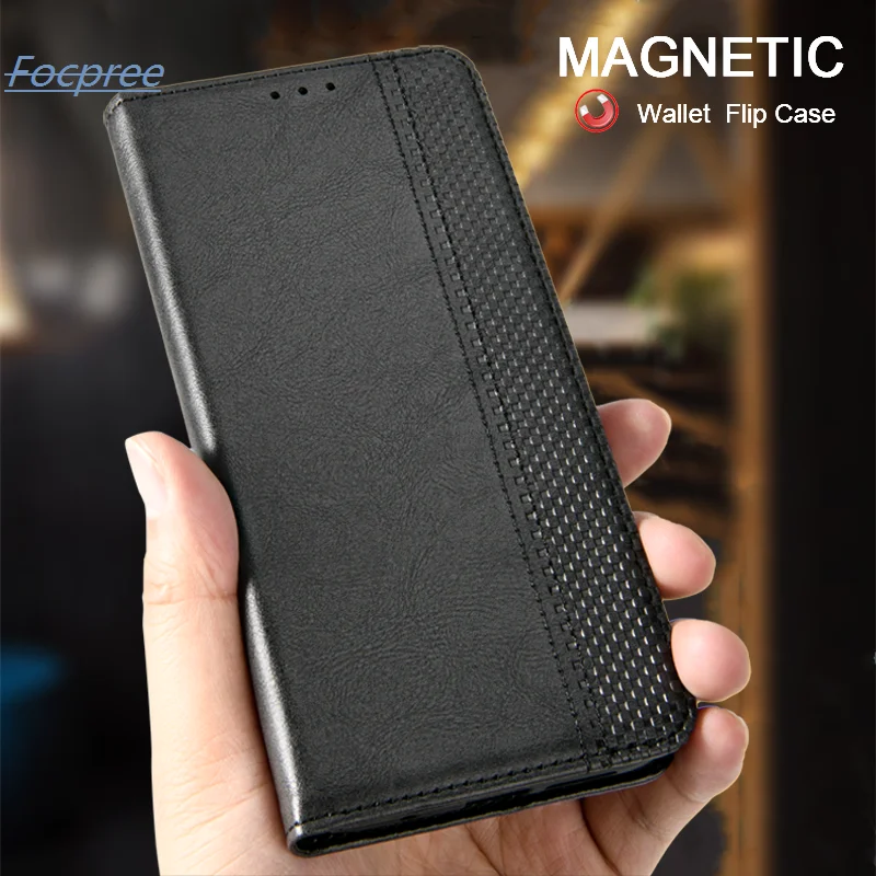 

For Google Pixel 6 Pro Case Retro magnetic leather Flip Cover For Google Pixel6 Card Slot wallet Cover