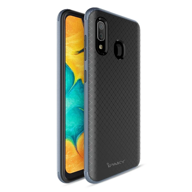 Gray Для Redmi Note 7 Чехол IPAKY PC бампер силиконовый мягкий 2 в 1 Гибридный Note 7S противоударный бронированный чехол для Xiaomi Redmi Note 7 Pro Чехол - Цвет: Gray