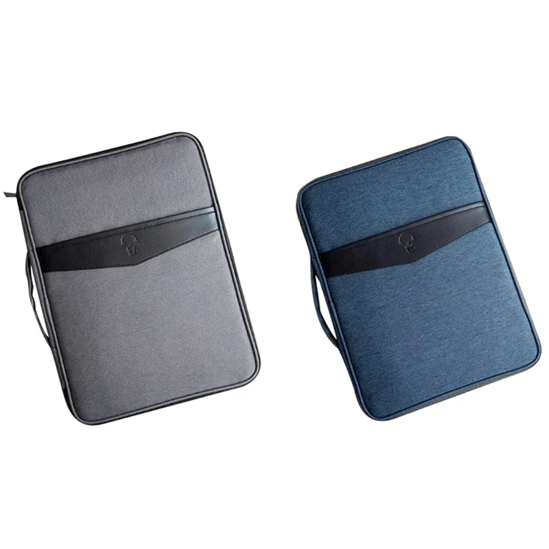 2 шт. деловые многофункциональные сумки для документов A4 водонепроницаемая сумка