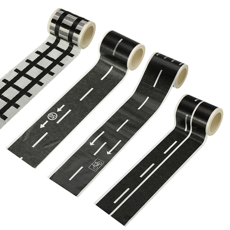 1 шт. Экологичная черно белая клейкая лента для железной дороги|Канцелярские