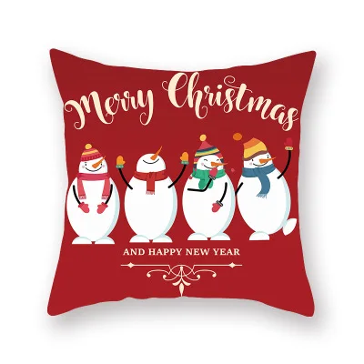 Christmas 18 Рождественские украшения для дома Санта Клаус размером 45*45 см наволочка декорации на рождественскую елку Счастливого Рождества Рождество поставок - Цвет: Christmas 18