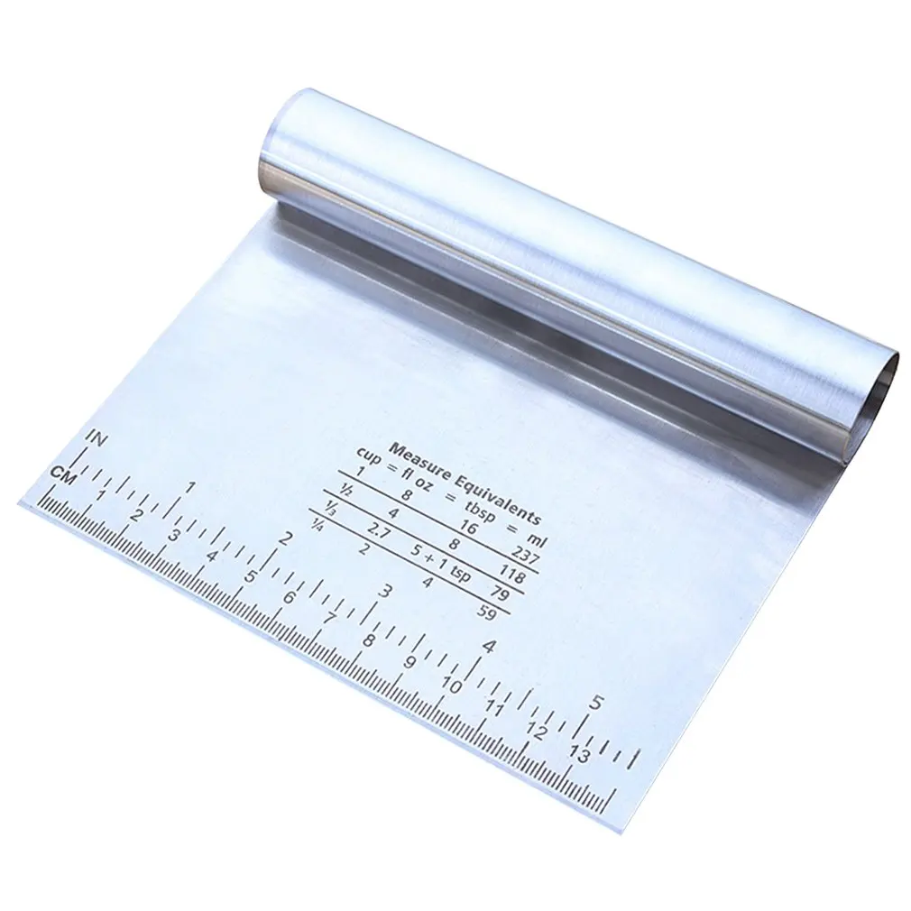 Нержавеющая сталь домашняя кухня тесто Для Выпечки Пиццы скребок резак Кухня