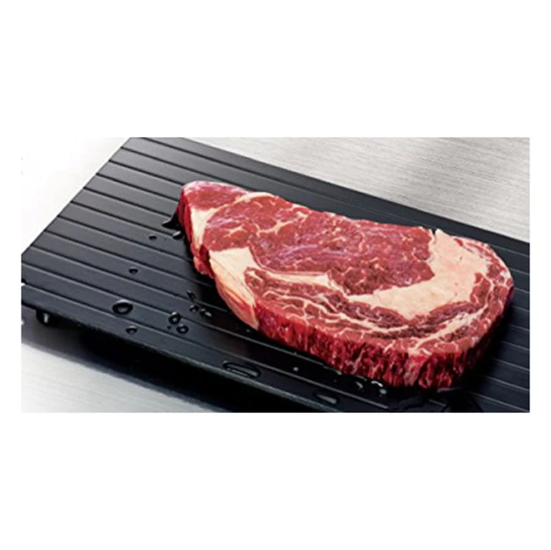 

Sweet Treats Fast Defrosting Tray Defrost Meat Or Frozen Food Quickly Without Electricity Microwave-ABUX
