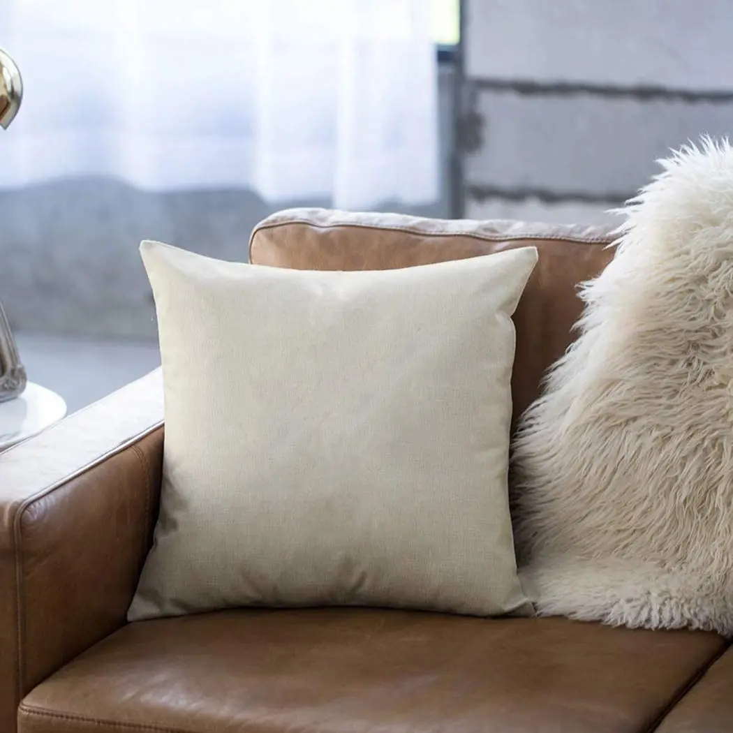 

Human Skull Surrounded by Flowers Watercolor Beautiful Romantic Crown Decor Linen Pillow Cases Home Decorative Square Pillowcase