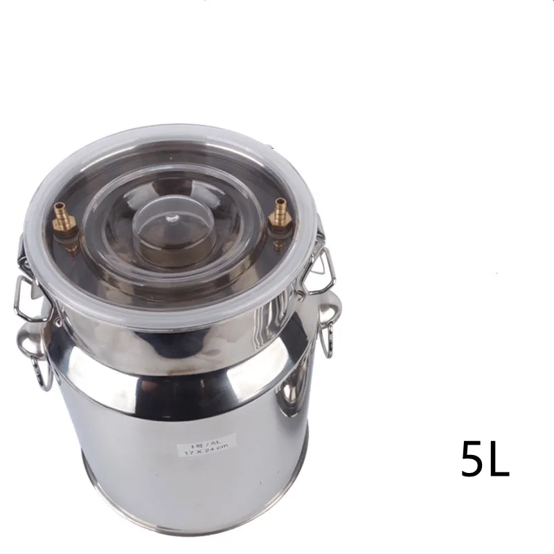 Электрическая Доильная машина для крупного рогатого скота 5 л ведро из