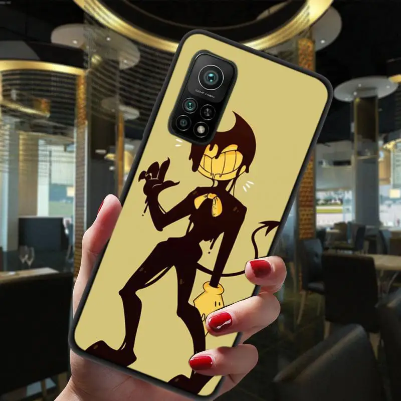 

ZFGHSHYQ Bendy The Ink Machine Phone Case For Xiaomi 5 6 6Plus 6X 8 9se 10 10Pro Not2 3 10lite Mix2 2S 8lite Max2 3 F1 5X