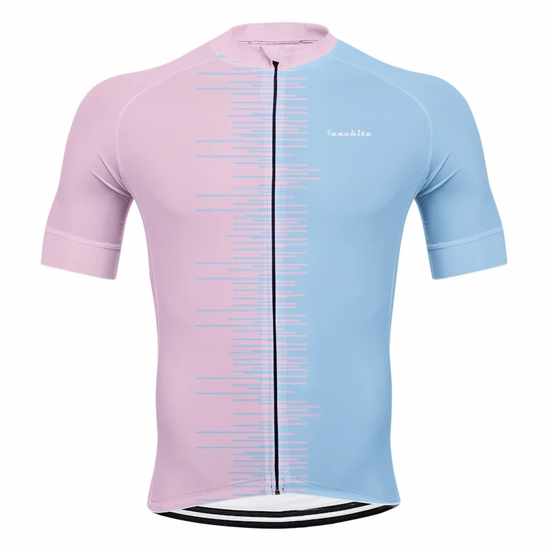 Футболка RUNCHITA мужская с коротким рукавом Джерси для велоспорта одежда