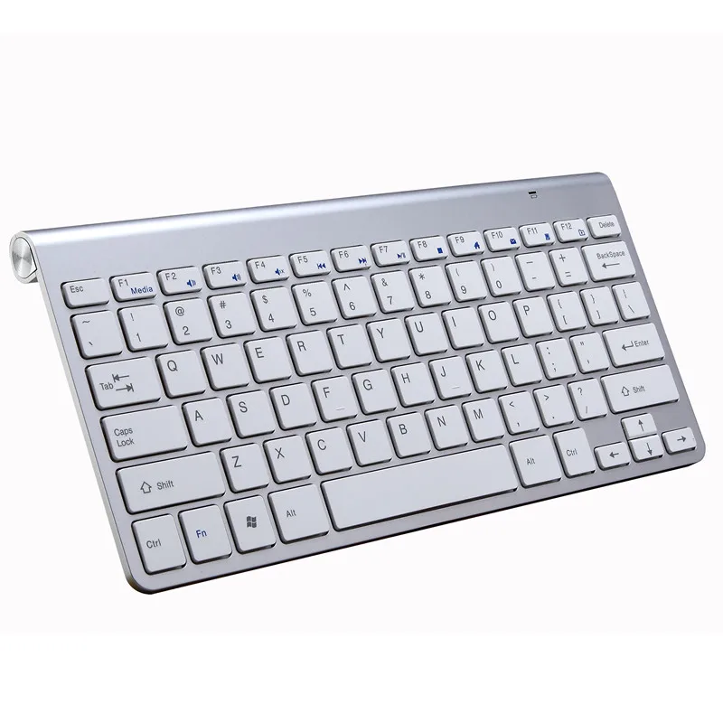Wholesales Mini Wireless Keyboard Slim 2.4G 78Keys with Multimedia for LAPTOP TV BOX Computer PC android tablet