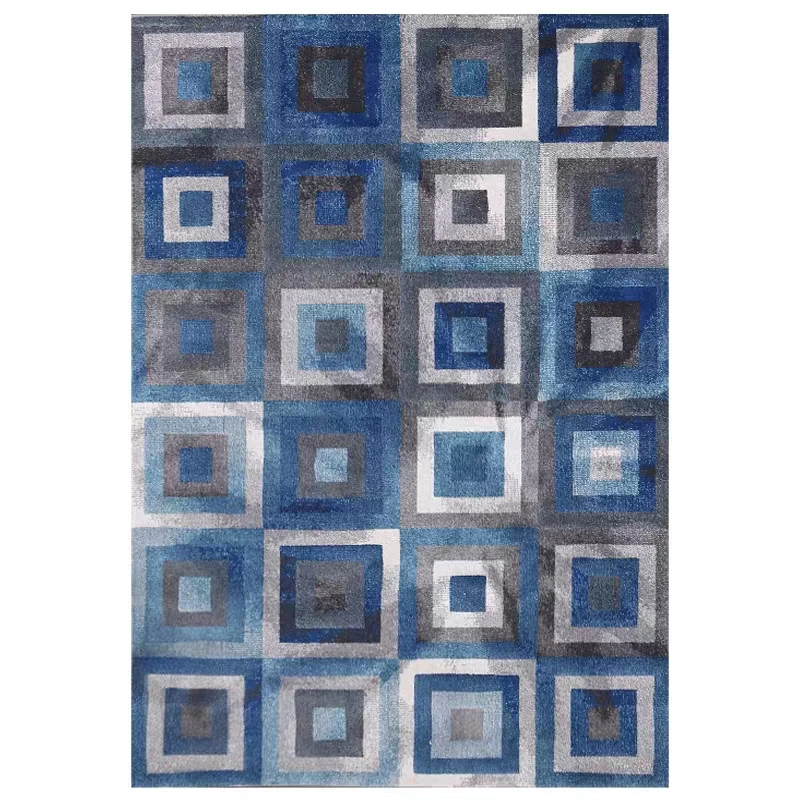 

Big size post modern style abstract geometric living room rug , geometric office room carpet, home decoration floor mat