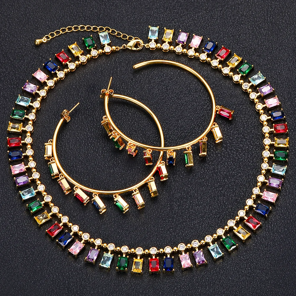 Роскошные наборы jankelly с браслетом и кольцом модные свадебные ювелирные из Дубая