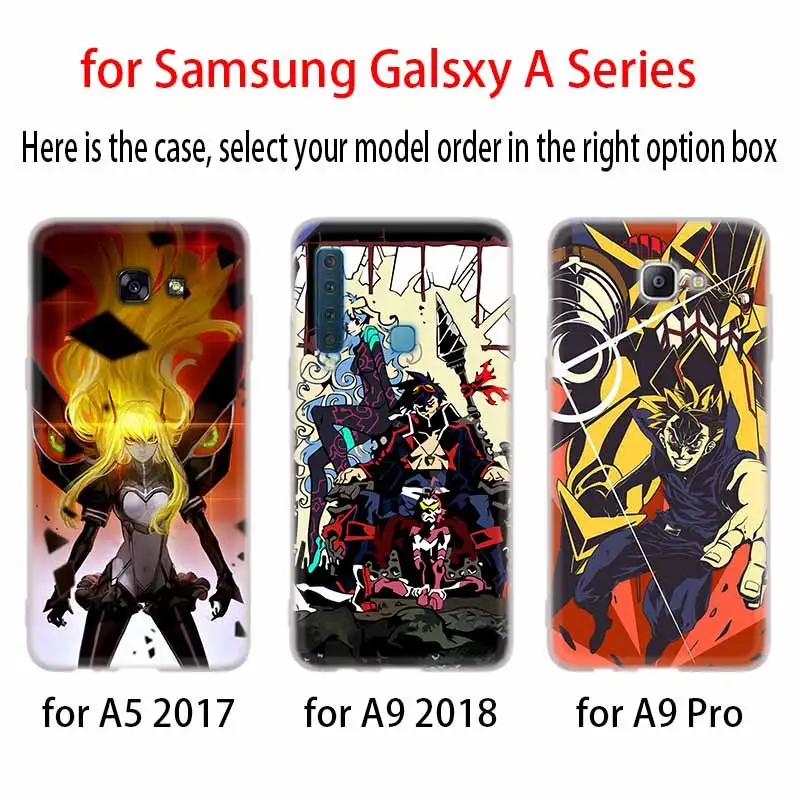 Tengen Toppa Gurren Lagann 2 чехол силиконовый для Samsung A50 A70 A80 A30 A40 A90 A6 A8 A9 A7 A5 A3 Plus 2018 2017 2016