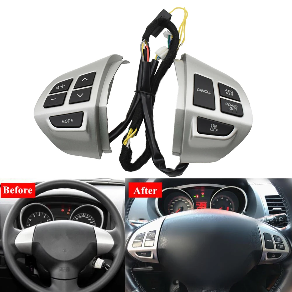 Переключатель круиз контроля на руль для Mitsubishi ASX 2007 2012 Outlander|Переключатели и