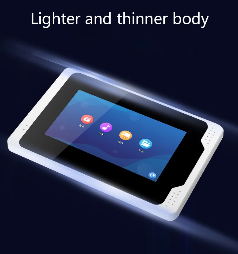 Multi-languages Tuya WIFI Video Intercom RFID/APP Remote Unlock Video Doorphone Motion Record Touch Screen Smart Doorbell System