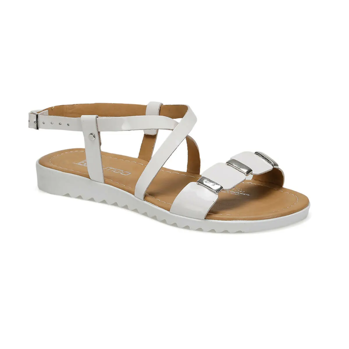 

FLO 19S-161 White Women Sandals BUTIGO