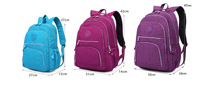 TTOU школьный рюкзак для девочек-подростков Mochila Feminina Kipled, женские рюкзаки, нейлоновый водонепроницаемый повседневный рюкзак для ноутбука, женский рюкзак