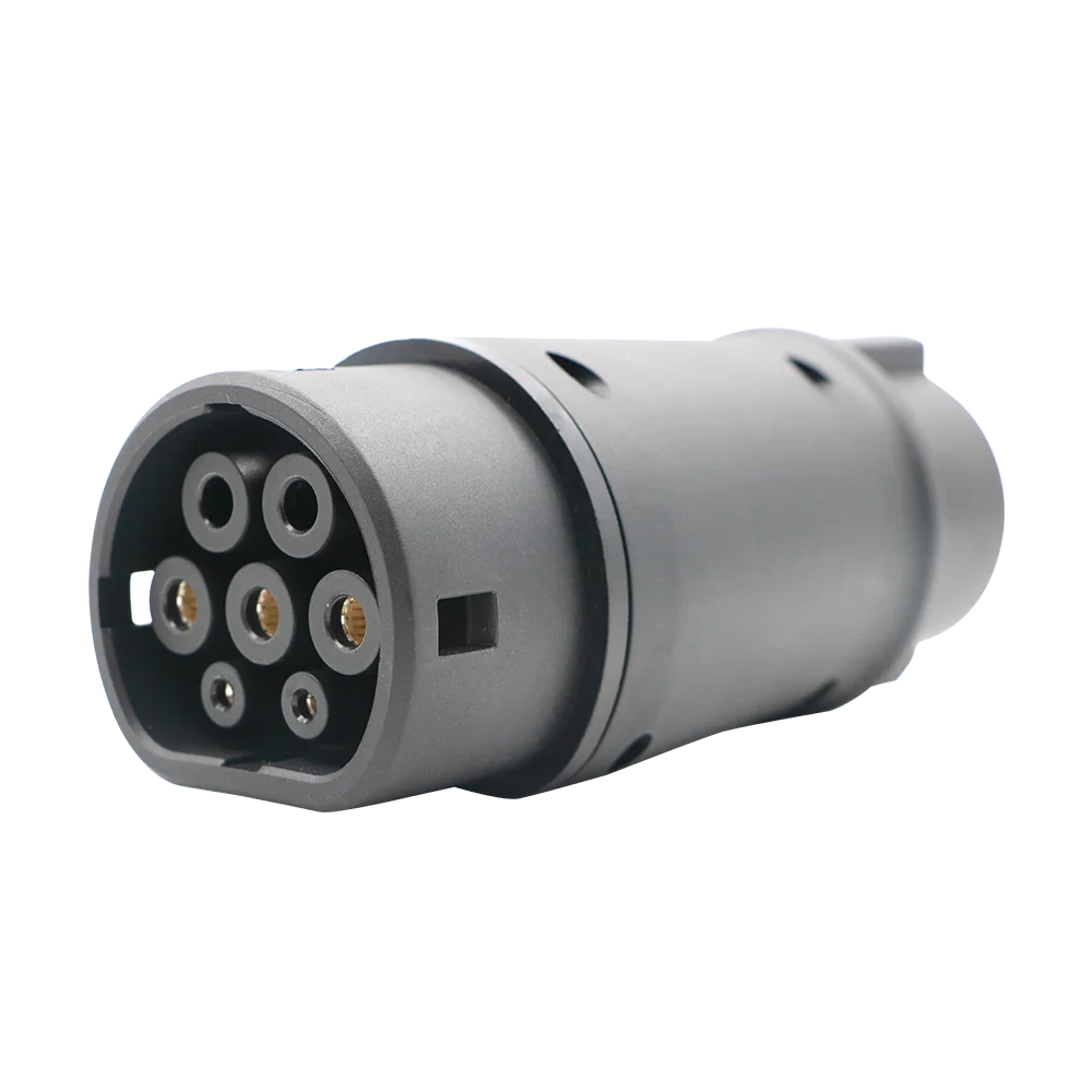 J1772 EV Adaptor Convertor Type 1 to Type2 Socket 32A Electric Vehicle Car Charger Connector Charging Adapte Adapto | Автомобили и