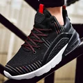 Krasovki męskie buty na co dzień marki mody trampki Air Sole oddychające Tenis Masculino Adulto męskie obuwie spada duże 39-46