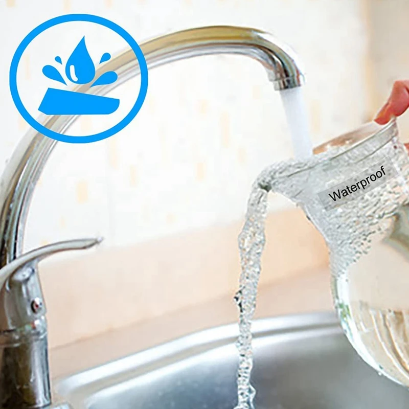 5 шт. 45010 Прозрачная черная лента для этикеток совместимая с 12 мм x 7 м сменная D1