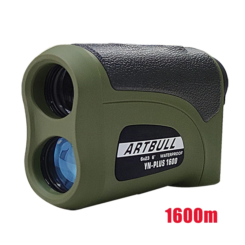 ARTBULL Laser golf Rangefinder for Hunting Laser Distance Meter Rangefinder Telescope with Flag-Lock slope Adjusted