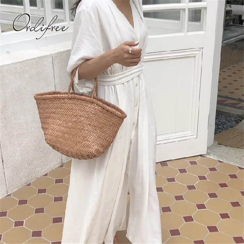 Ordifree летнее Boho женское Макси платье свободного покроя с поясом белое длинное пляжное платье праздничное платье
