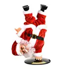 Забавные рождественские украшения, электрическая кукла Санта-Клауса, уличные танцы с музыкальными качели, украшения на новый год 2022