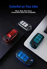 Кожаный + ТПУ чехол для автомобильного ключа для Volkswagen POLO, Tiguan, Passat B5, B6, B7, Golf, EOS, Scirocco, Jetta, MK6, Octavia, аксессуары