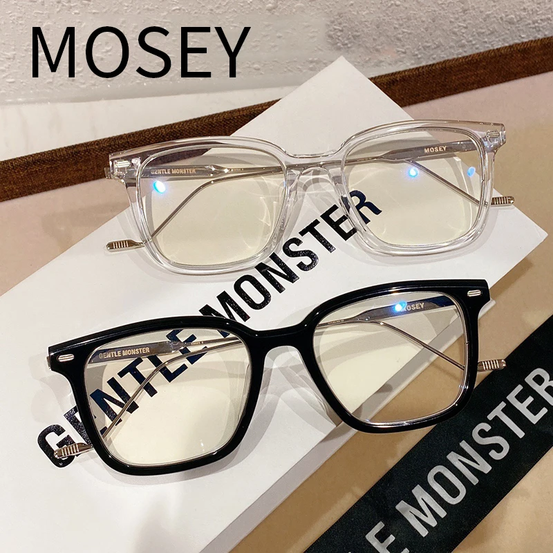 

GENTLE MONSTER Blue Light Blocking Glasses GM Luxury Women Men Clear Reading Designer Fashion MOSEY Acetate Eyeglasses Frames