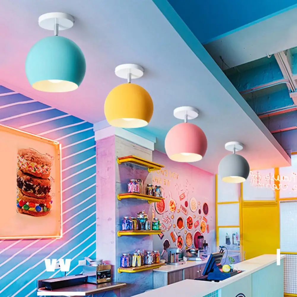 Инновационный вращающийся на 145 градусов Ночной светильник железный потолочный |