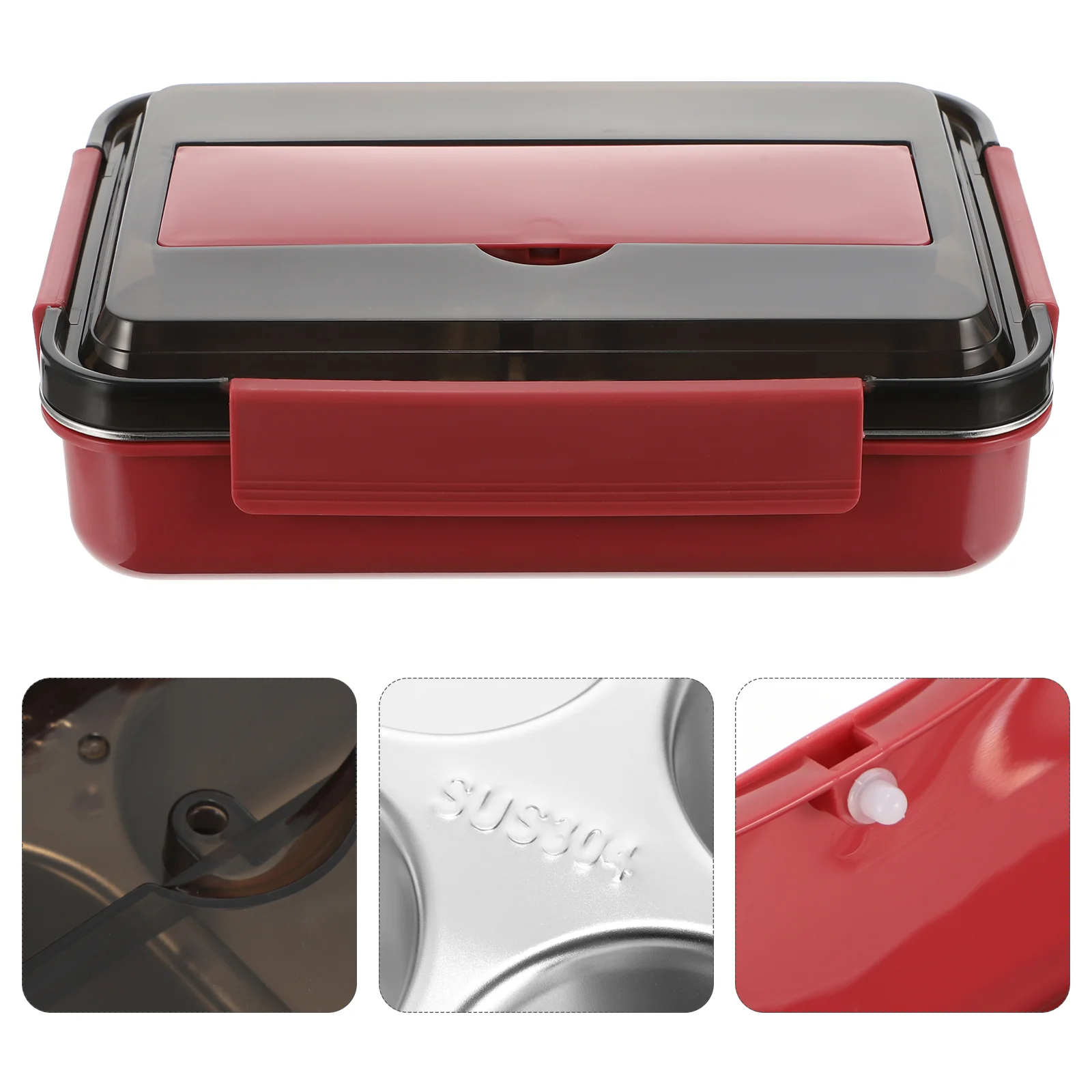 

304 нержавеющая сталь, для студентов, детей, бэнто-бокс с посудой