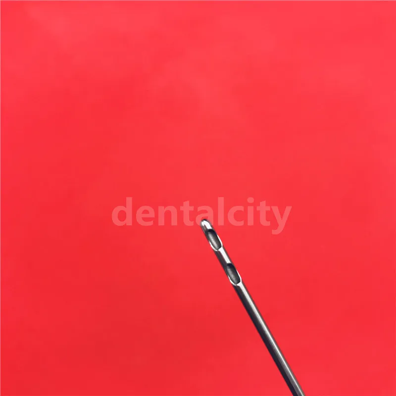 Косметический инструмент для пластической хирургии двойное отверстие Cannula Micro