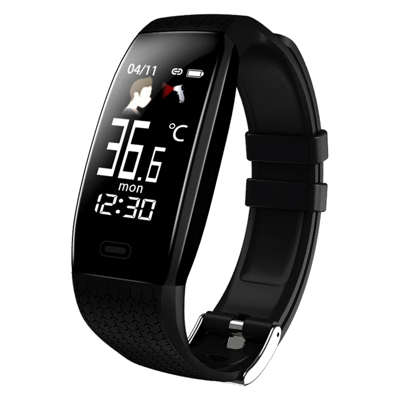 T5 смарт браслет в режиме реального времени мониторинг температуры Браслет