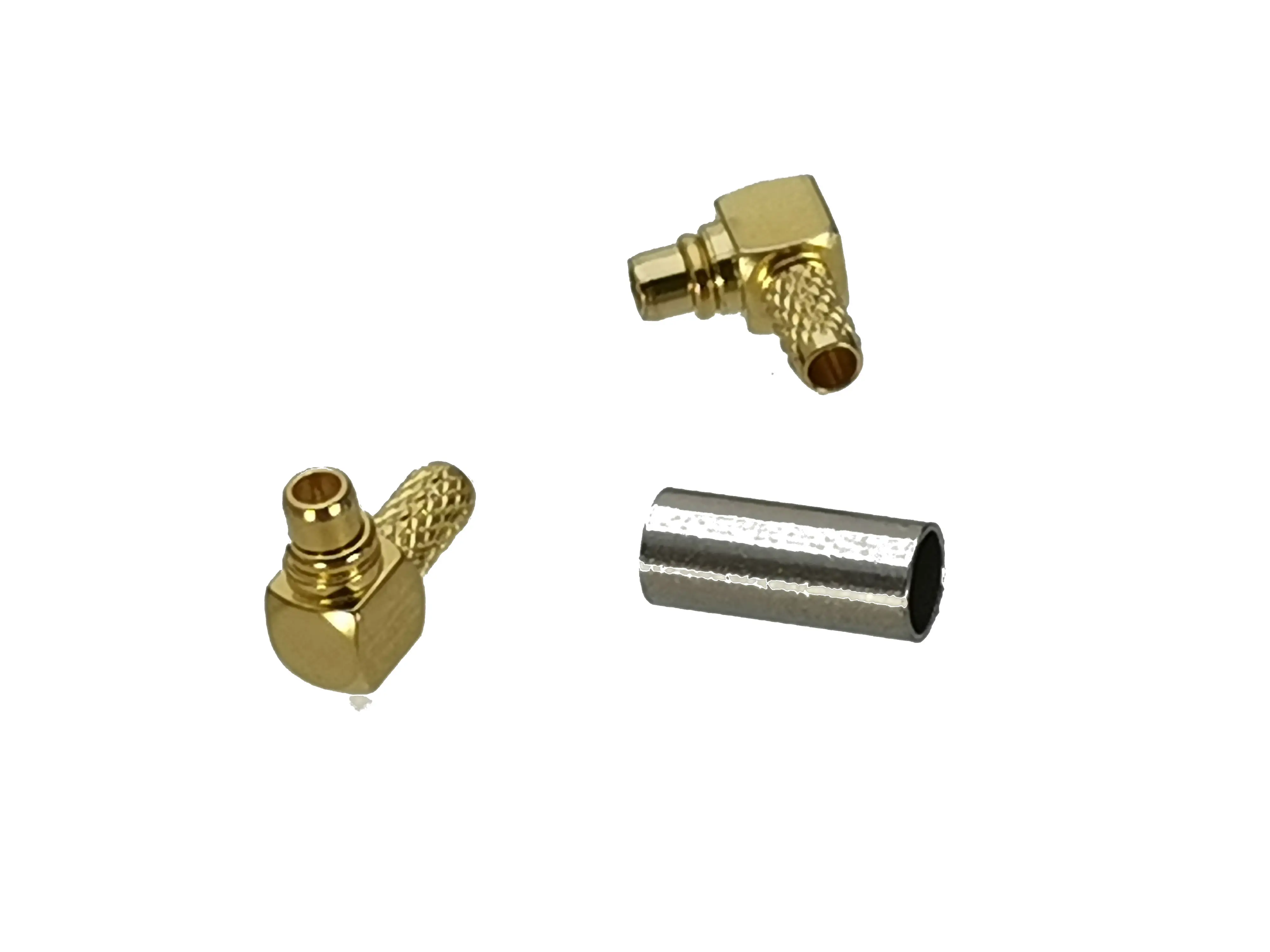 Штекер MMCX RG174 с прямым углом RG316 LMR100 RF коаксиальный разъем|connector crimp|connector plugconnector male
