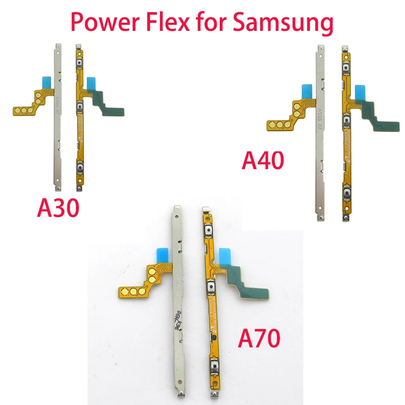 Гибкий Силовой кабель в сборе для Samsung Galaxy A10 A20 A30 A305F A40 A405F A60 A70 A705F сменный разъем