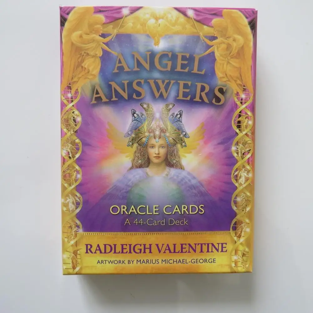 Новые карты Таро Оракл палуба таинственное гадания Ангел ответы для женщин