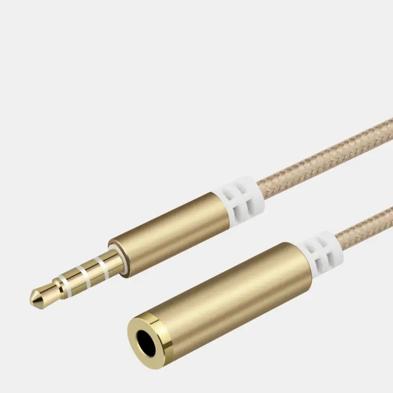 1 м 3 5 мм аудио удлинительные кабели мужчин и женщин стерео разъем Aux кабель для